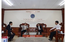 Trường Đại học Vinh làm việc với Trường Đại học Nguyễn Tất Thành